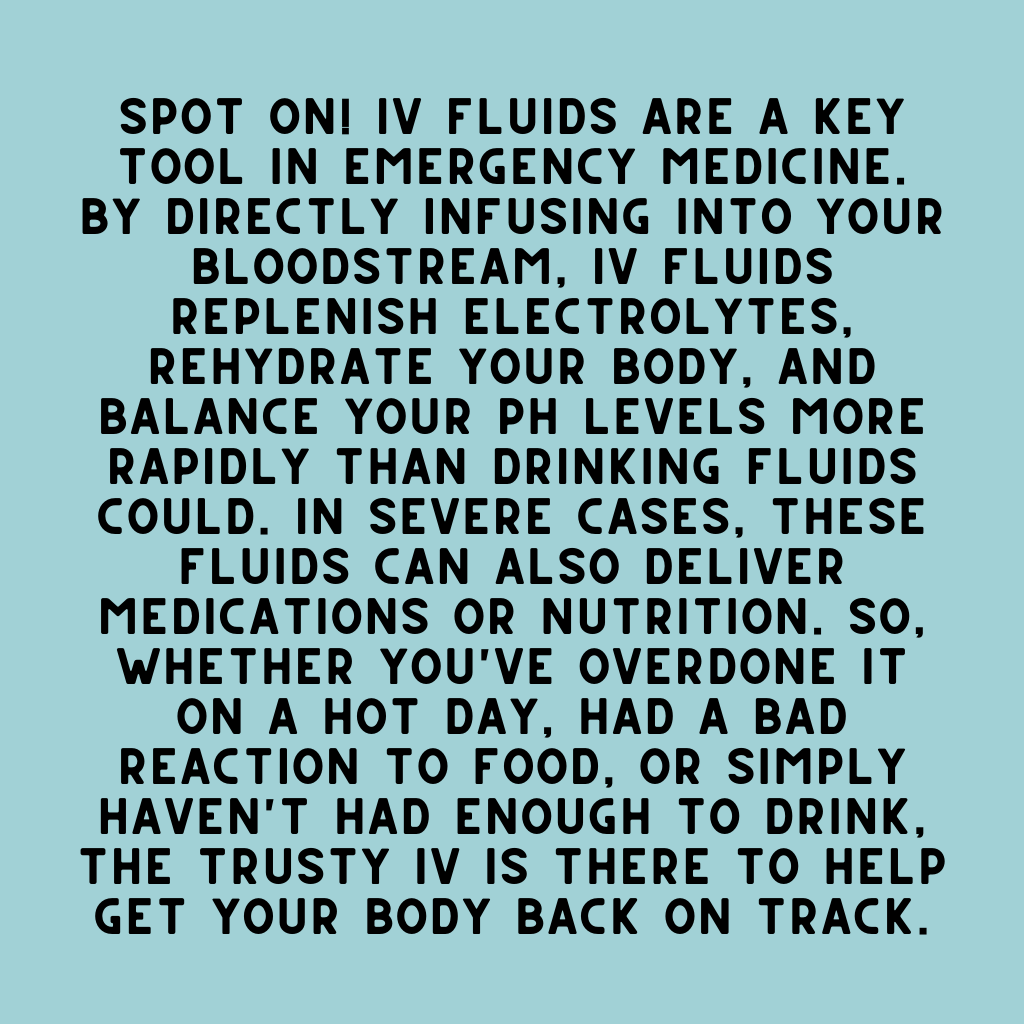 Er Trivia ER Quiz Hydrate IV – Dr. Socko