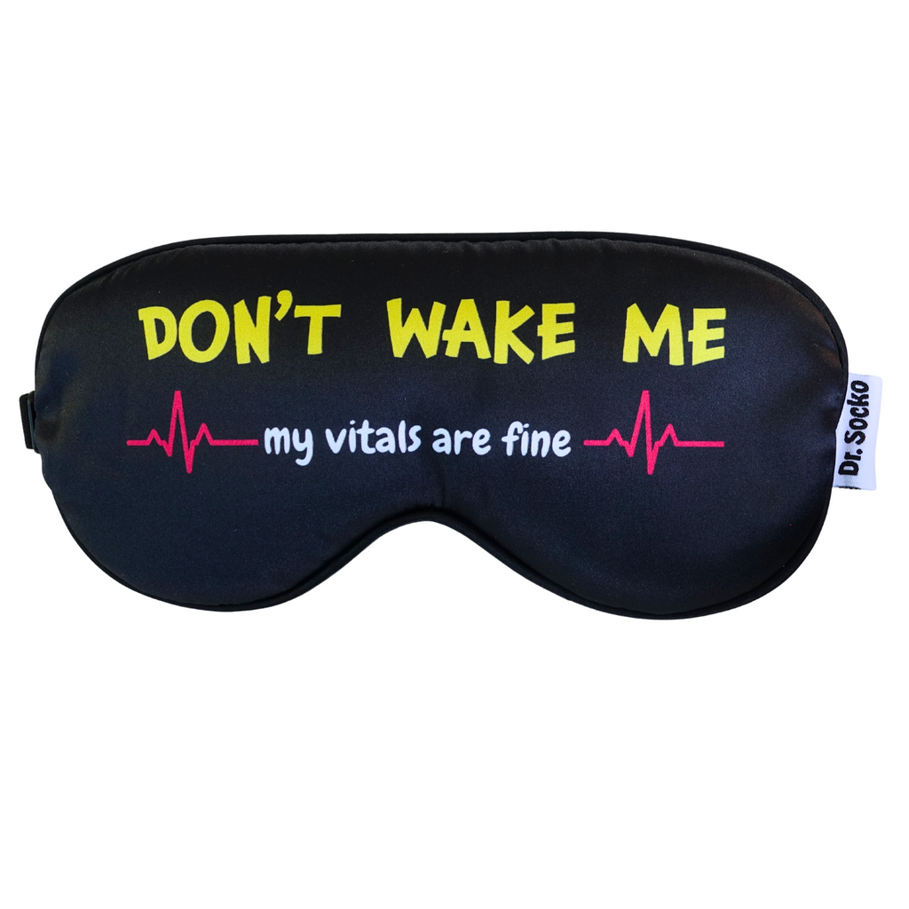 Funny Hospital Sleep Mask - Ideal Get Well Soon & Surgery Recovery Gift, Perfect for Patients & Healthcare Workers